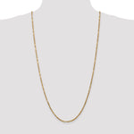 Gold (14K) Diamond-Cut Milano Rope Chain - 14k Yellow Gold / 30 in / 2.5 mm