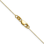 Gold Octagonal Snake Chain - 14k Yellow Gold / 16 in / 0.5 mm
