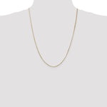Gold Octagonal Snake Chain - 14k Yellow Gold / 24 in / 0.8 mm