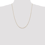 Gold Octagonal Snake Chain - 14k Yellow Gold / 24 in / 0.9 mm