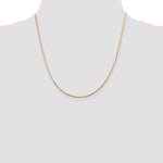 Gold Octagonal Snake Chain - 14k Yellow Gold / 20 in / 1 mm
