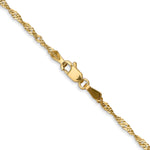 Gold (10K & 14K) Singapore Chain - 14k Yellow Gold / 16 in / 1.7 mm