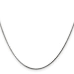 Gold (14K) Curb Chain - 14k White Gold / 16 in / 1.3 mm