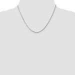 Gold (14K) Curb Chain - 14k White Gold / 18 in / 1.3 mm