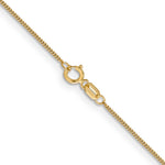 Gold (14K) Curb Chain - 14k Yellow Gold / 13 in / 0.9 mm
