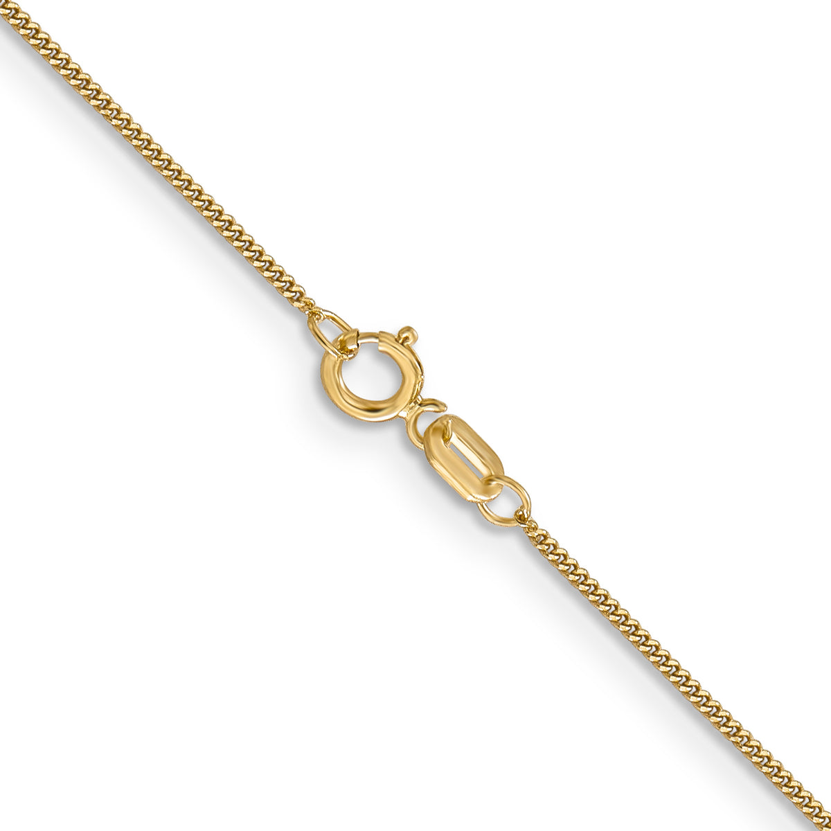 Gold (14K) Curb Chain - 14k Yellow Gold / 13 in / 0.9 mm