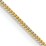 Gold (14K) Curb Chain - 14k Yellow Gold / 24 in / 0.9 mm