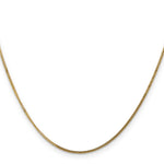 Gold (14K) Curb Chain - 14k Yellow Gold / 16 in / 1.3 mm
