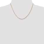 Gold (14K) Curb Chain - 14k Yellow Gold / 18 in / 1.3 mm