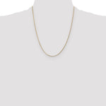 Gold (14K) Curb Chain - 14k Yellow Gold / 22 in / 1.3 mm