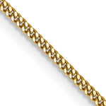 Gold (14K) Curb Chain - 14k Yellow Gold / 16 in / 1.3 mm