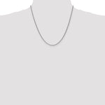 Gold (10K & 14K) Spiga Chain - 14k White Gold / 20 in / 1.7 mm