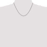 Gold (10K & 14K) Spiga Chain - 14k White Gold / 18 in / 2.1 mm