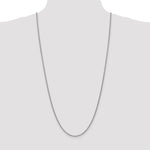 Gold (10K & 14K) Spiga Chain - 14k White Gold / 30 in / 2.1 mm