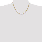 Gold (10K & 14K) Spiga Chain - 14k Yellow Gold / 18 in / 2.1 mm