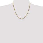 Gold (10K & 14K) Spiga Chain - 14k Yellow Gold / 20 in / 2.1 mm