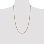 Gold (10K & 14K) Spiga Chain - 14k Yellow Gold / 26 in / 2.1 mm