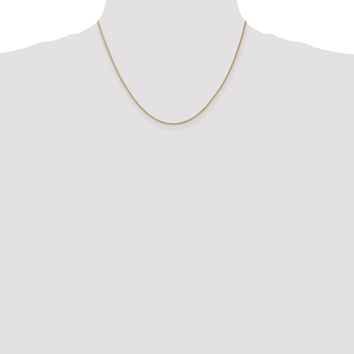 Gold (10K & 14K) Spiga Chain - 14k Yellow Gold / 18 in / 1.05 mm, Lobster