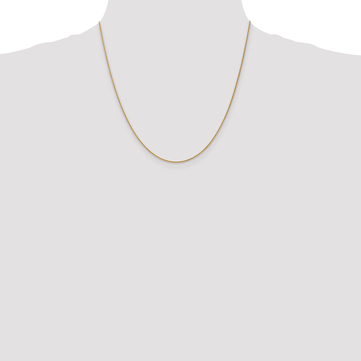 Gold (10K & 14K) Spiga Chain - 14k Yellow Gold / 20 in / 1.05 mm, Lobster