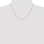 Gold (10K & 14K) Cable Chain - 14k Yellow Gold / 18 in / 0.75 mm