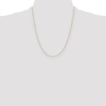 Gold (10K & 14K) Cable Chain - 14k Yellow Gold / 22 in / 0.75 mm