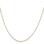 Gold (10K & 14K) Diamond-Cut Round Open Link Cable Chain - 14k Yellow Gold / 14 in / 0.6 mm