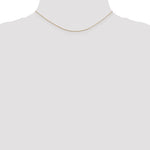 Gold (10K & 14K) Diamond-Cut Round Open Link Cable Chain - 14k Yellow Gold / 14 in / 0.6 mm