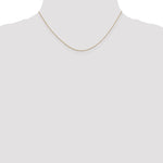 Gold (10K & 14K) Diamond-Cut Round Open Link Cable Chain - 14k Yellow Gold / 16 in / 0.6 mm