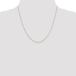 Gold (10K & 14K) Diamond-Cut Round Open Link Cable Chain - 14k Yellow Gold / 20 in / 0.6 mm