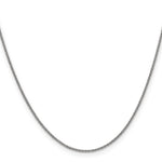 Gold (10K & 14K) Round Open Link Cable Chain - 14k White Gold / 14 in / 1.4 mm, Standard