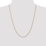 Gold (10K & 14K) Forzantina Cable Chain - 14k Yellow Gold / 24 in / 1.8 mm