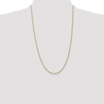 Gold (10K & 14K) Forzantina Cable Chain - 14k Yellow Gold / 26 in / 1.8 mm