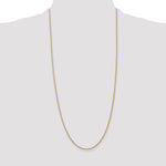 Gold (10K & 14K) Forzantina Cable Chain - 14k Yellow Gold / 30 in / 1.8 mm