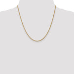 Gold (10K & 14K) Forzantina Cable Chain - 14k Yellow Gold / 20 in / 2.2 mm