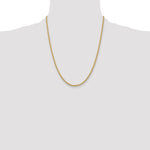 Gold (10K & 14K) Spiga Chain - 14k Yellow Gold / 22 in / 2.8 mm