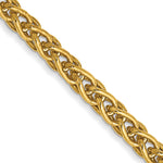 Gold (10K & 14K) Spiga Chain - 14k Yellow Gold / 16 in / 2.8 mm