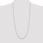Gold (10K & 14K) Diamond-Cut Cable Chain - 14k Yellow Gold / 22 in / 1.45 mm