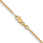 Gold (10K & 14K) Diamond-Cut Cable Chain - 14k Yellow Gold / 16 in / 1.65 mm