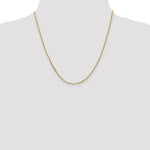 Gold (10K & 14K) Diamond-Cut Cable Chain - 14k Yellow Gold / 20 in / 1.65 mm