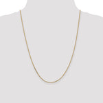 Gold (10K & 14K) Diamond-Cut Cable Chain - 14k Yellow Gold / 24 in / 1.65 mm