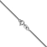 Gold (10K & 14K) Spiga Chain - 14k White Gold / 16 in / 1.05 mm, Spring Ring