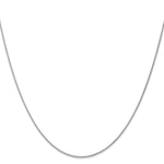 Gold (10K & 14K) Spiga Chain - 14k White Gold / 16 in / 1.05 mm, Lobster
