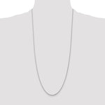 Gold (10K & 14K) Spiga Chain - 14k White Gold / 30 in / 1.05 mm, Lobster