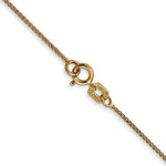 Gold (10K & 14K) Spiga Chain - 14k Yellow Gold / 16 in / 0.85 mm, Spring Ring