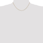 Gold (10K & 14K) Spiga Chain - 14k Yellow Gold / 16 in / 0.85 mm, Spring Ring