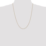 Gold (10K & 14K) Spiga Chain - 14k Yellow Gold / 24 in / 0.85 mm, Spring Ring