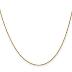 Gold (10K & 14K) Spiga Chain - 14k Yellow Gold / 14 in / 0.85 mm, Lobster