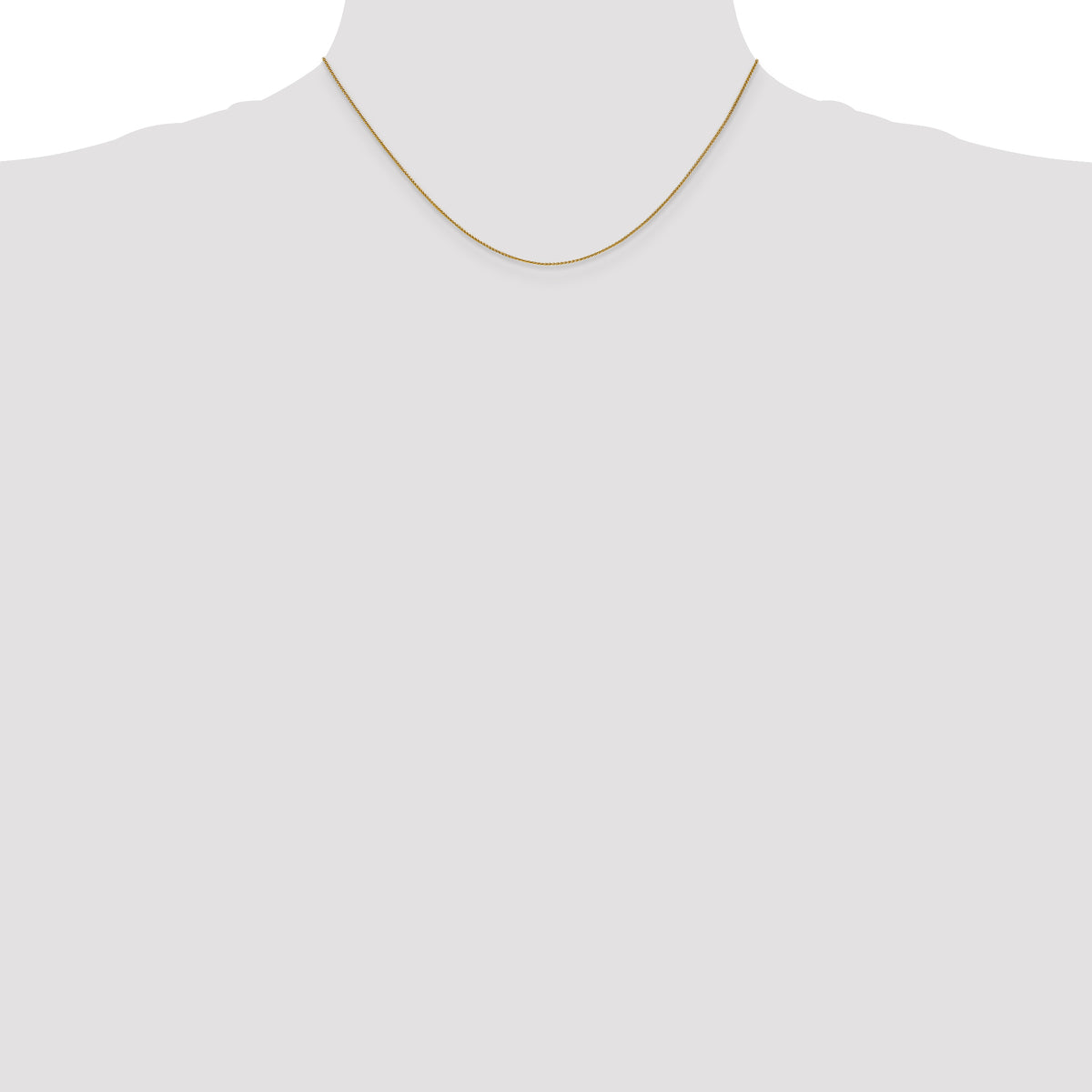 Gold (10K & 14K) Spiga Chain - 14k Yellow Gold / 16 in / 0.85 mm, Lobster