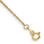 Gold (10K & 14K) Singapore Chain Bracelet - 14k Yellow Gold / 5.5 in / 1 mm