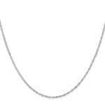 Gold (10K & 14K) Singapore Chain - 14k White Gold / 14 in / 1.1 mm